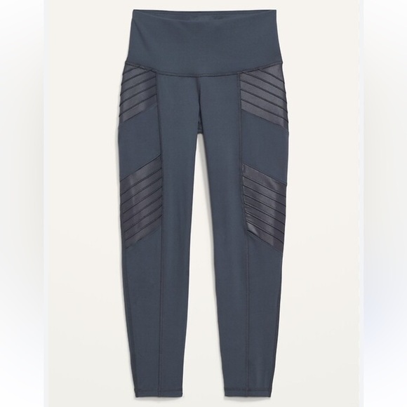 Old Navy Active Charcoal Leggings - Picture 1 of 6